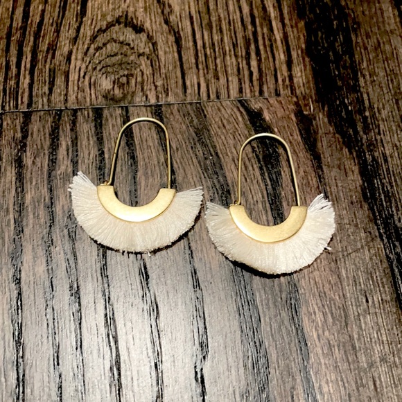 Madewell Jewelry - Madewell Tassel Fringe Earrings
